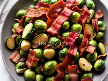 Bacon and Blue Brussels Sprouts