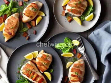 Bacon and Blue Cheese Stuffed Chicken Breasts