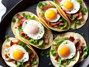 Bacon and Egg Tacos