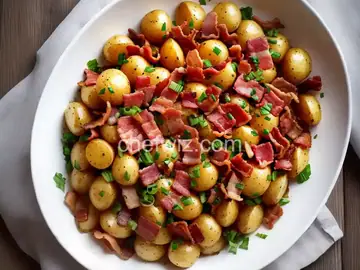 Bacon and Pancetta Potatoes