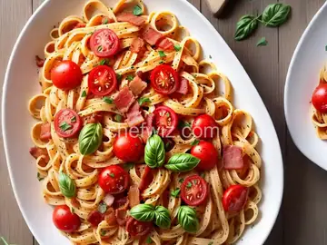 Bacon and Tomato Pasta