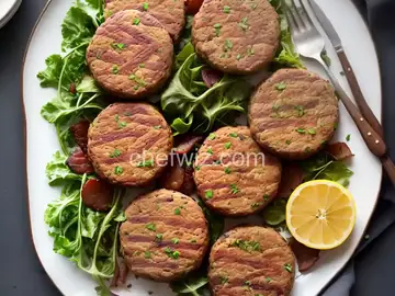 Bacon and Venison Burgers