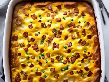 Bagel Breakfast Casserole