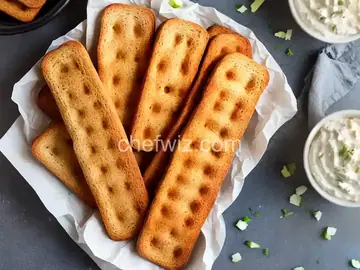 Baguette Toast Crackers Recipe