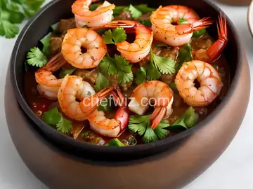 Baja Garlic Shrimp