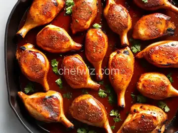 Baked BBQ Chicken Drumsticks
