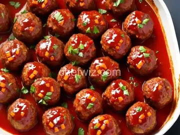 Baked BBQ Meatballs
