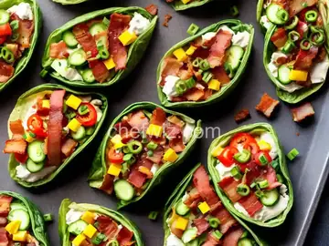 Baked Bacon Jalapeno Wraps