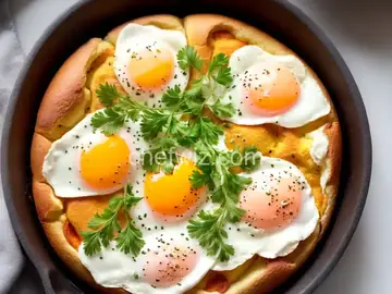 Baked Bagel Egg-in-the-Hole