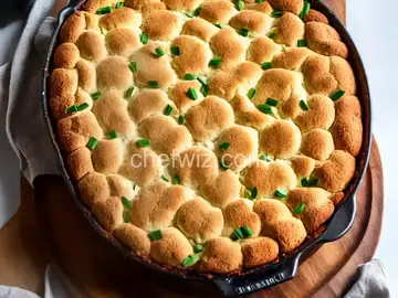 Baked Biscuit Wreath Dip