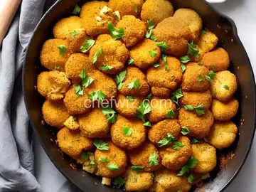 Baked Breaded Cauliflower