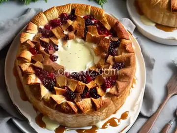 Baked Brie Wreath