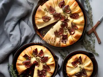 Baked Brie en Croûte With Thyme and Fig Jam Recipe