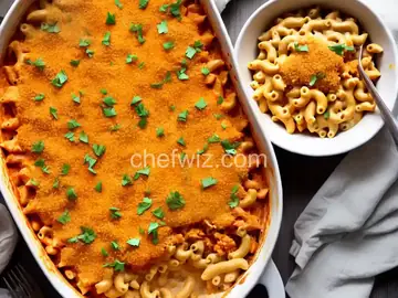 Baked Buffalo Chicken Mac and Cheese