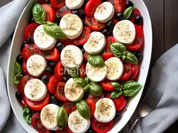 Baked Caprese Salad