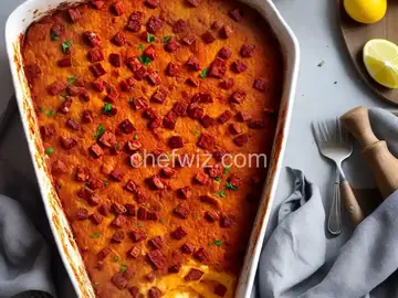 Baked Cheese with Chorizo