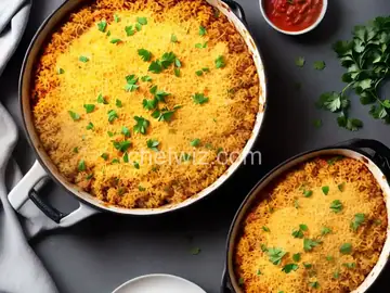 Baked Cheesy Rice
