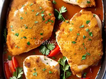 Baked Chicken Breasts With Parmesan Crust
