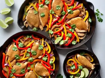 Baked Chicken Fajitas - Heart Healthy