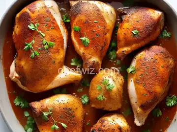 Baked Chicken Leg Quarters