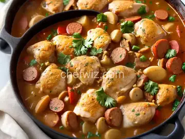 Baked Chicken and Sausage Gumbo