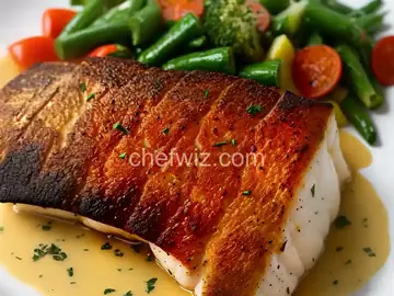 Baked Chilean Sea Bass