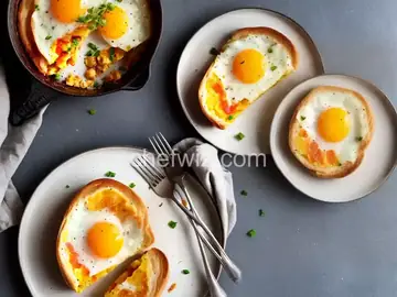 Baked-Egg and Canadian Bacon Sandwiches