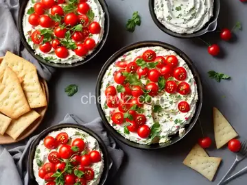 Baked Feta Dip with Cherry Tomatoes
