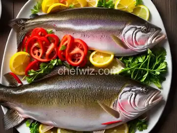 Baked Fresh Rainbow Trout