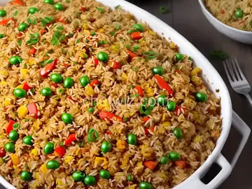 Baked Fried Rice