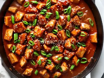 Baked General Tso's Chicken