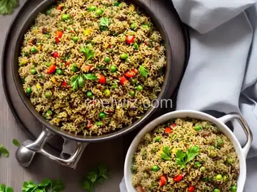 Baked Grains Pilaf