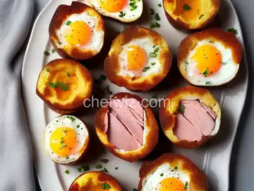 Baked Ham and Egg Cups