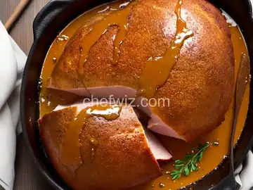 Baked Ham with Brown Sugar Mustard Glaze