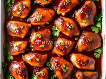 Baked Honey Barbecue Chicken