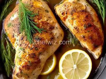 Baked Lemon-Dill Chicken Breasts