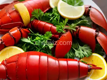 Baked Lobster with Garlic Butter Panko