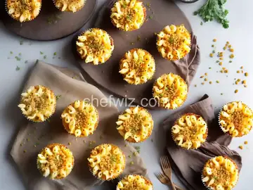 Baked Macaroni and Cheese Cupcakes