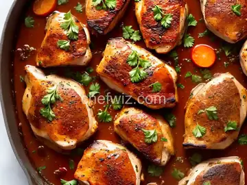 Baked Marinated Chicken Thighs