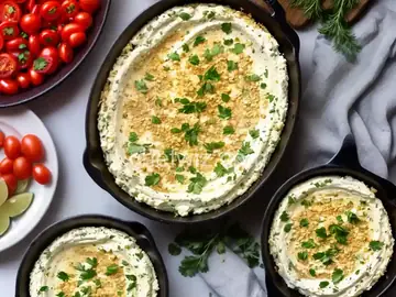 Baked Mediterranean Feta Dip