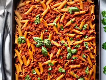 Baked Mostaccioli