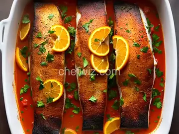 Baked Orange Roughy, Italian-Style
