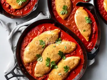 Baked Paprika-Parmesan Chicken