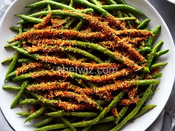 Baked Parm Green Bean Fries