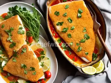 Baked Parmesan Swai Fish Fillet