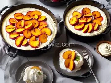 Baked Peaches 'n Cream