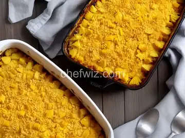 Baked Pineapple Casserole