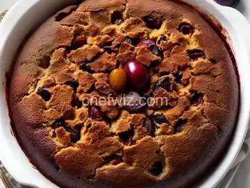 Baked Plum Pudding