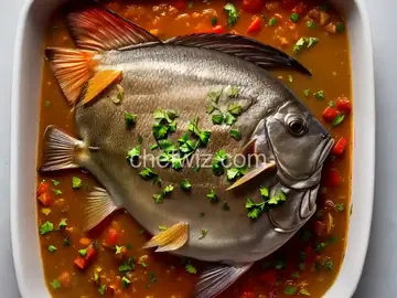 Baked Pompano