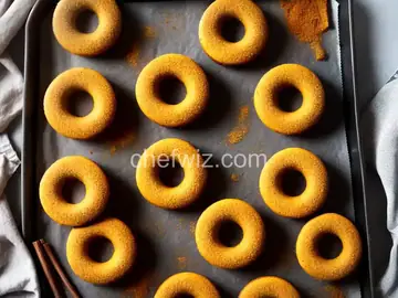 Baked Pumpkin Doughnuts
